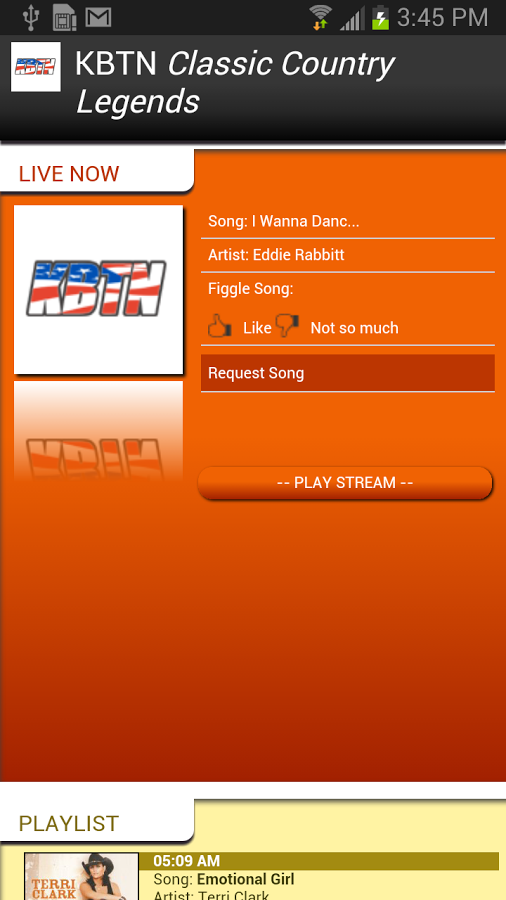 KBTN-FM Streaming Media Player截图2