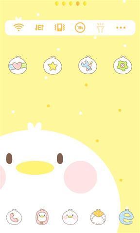 小鸡发射器主题 CHICK dodol launcher theme截图4