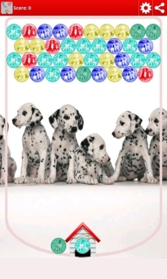 Dogs Bubble Shooter截图1