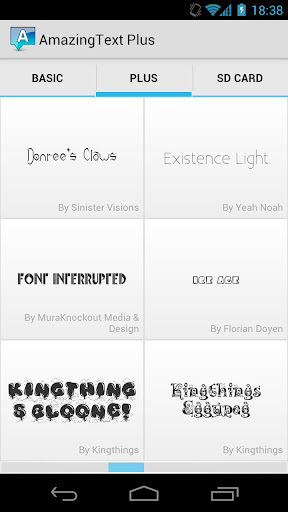 AmazingText Fonts Pack 1截图4