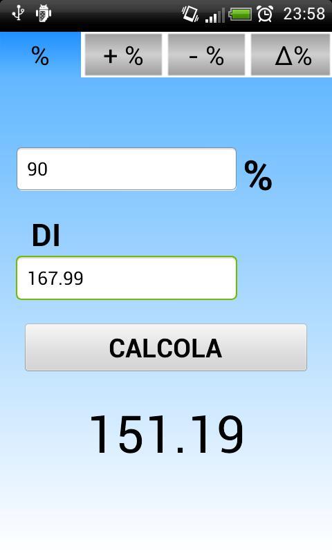 百分比计算器％截图1