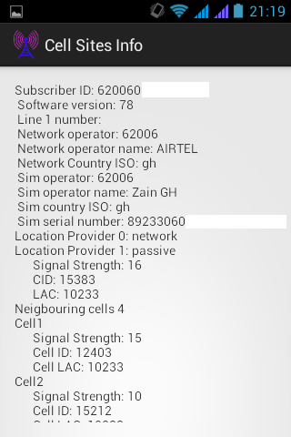 Cell Sites截图4