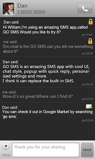 GO短信加强版黑色主题截图6