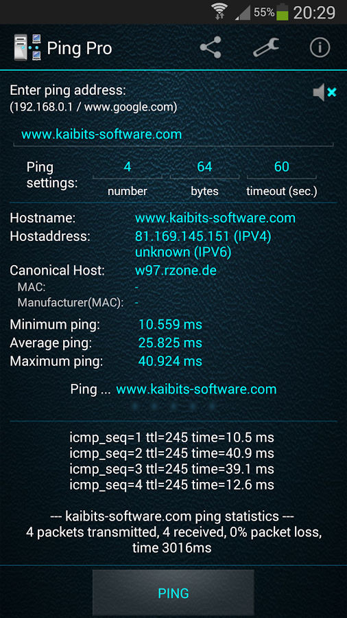 Ping Pro截图4