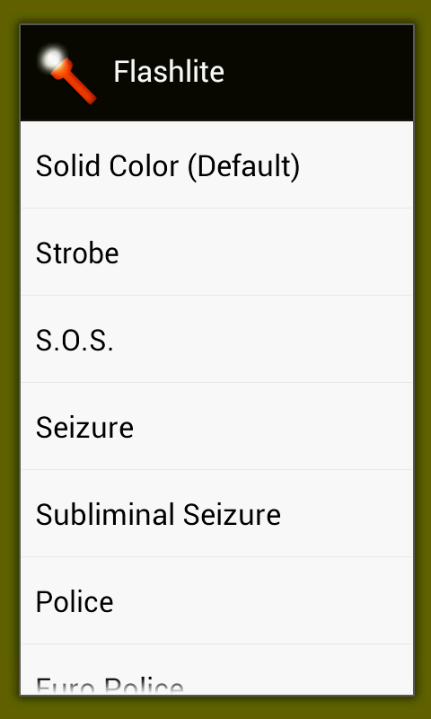 Flashlite (simple Flashlight)截图2