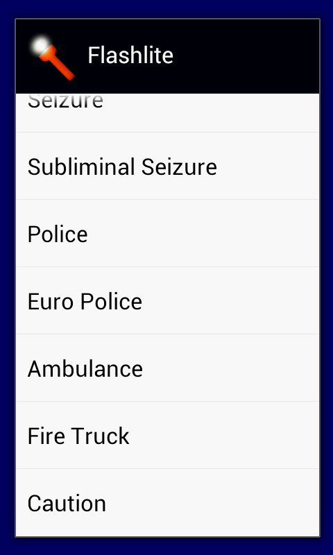 Flashlite (simple Flashlight)截图3