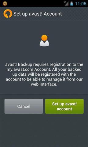 avast! Mobile backup截图3