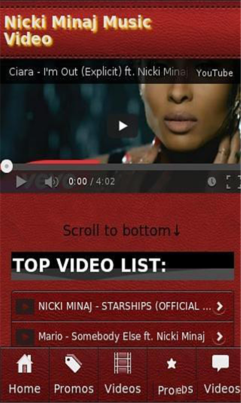 Nicki Minaj音乐视频截图1
