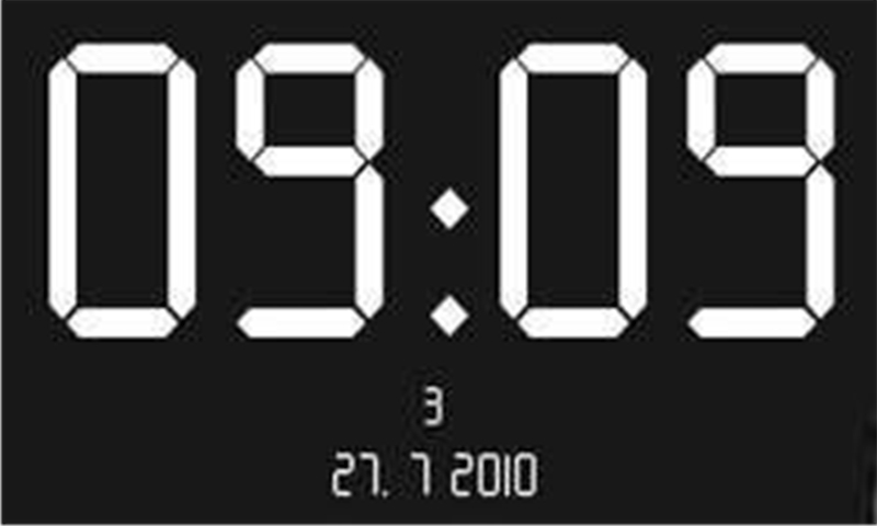 Digital Clock 数字钟截图2