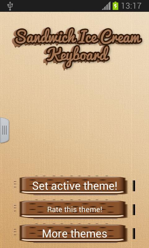 Sandwich Ice Cream Keyboard截图1