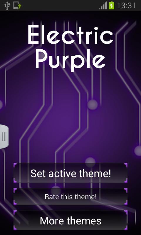 Electric Purple Keyboard截图1