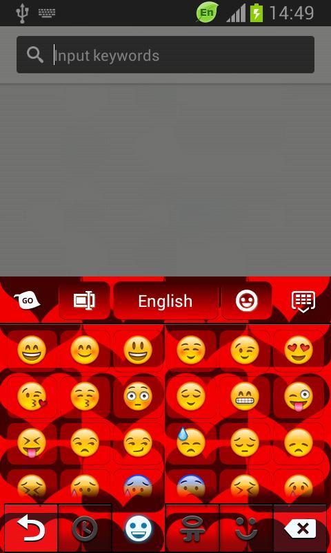 GO Keyboard Valentine Theme截图4