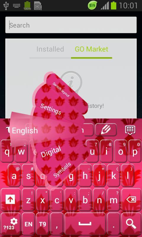 Rose Fuchsia Keyboard截图3