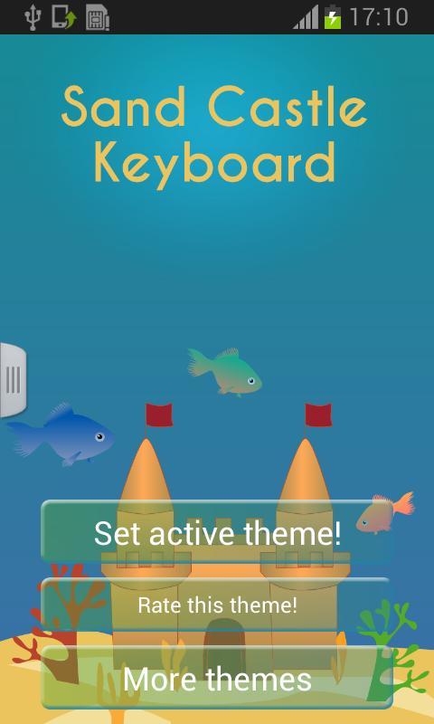 Sand Castle Keyboard截图1