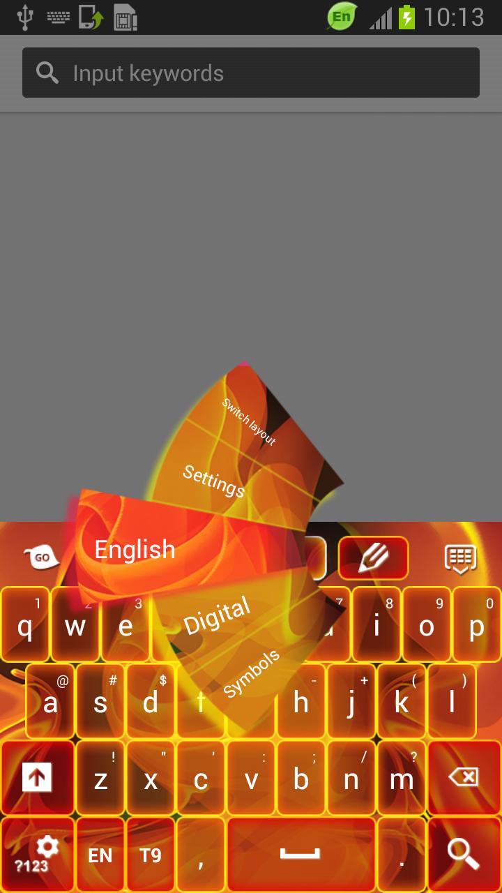 Keyboard Neon Fire截图3