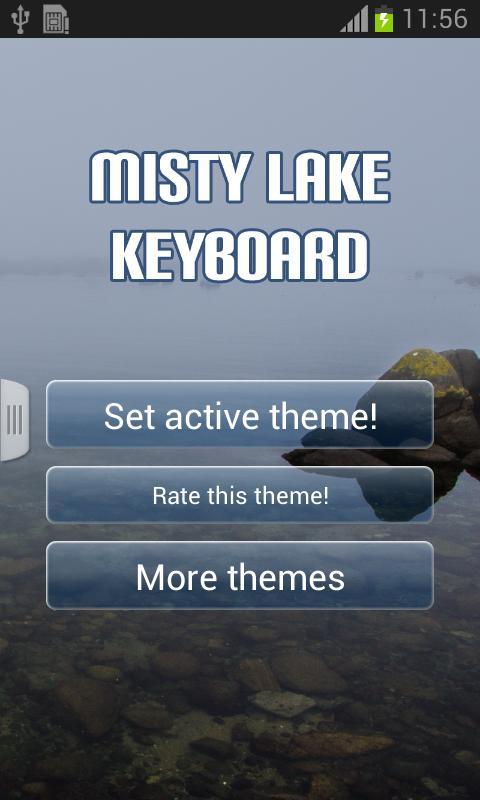 Misty Lake Keyboard截图1