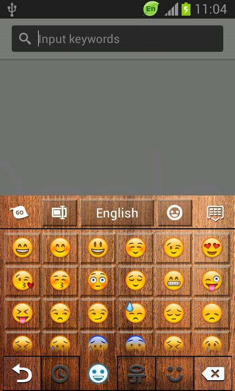 Wood Keyboard Free截图4