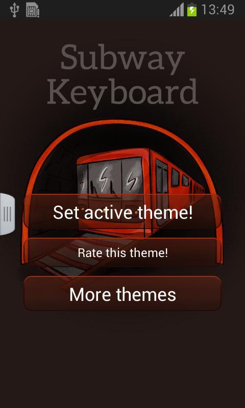 Subway Keyboard截图1