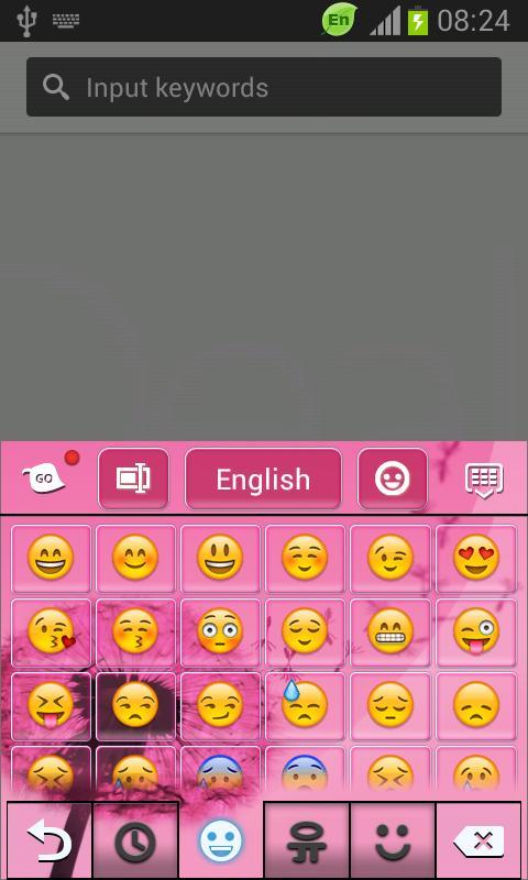 Pink Keypad for Galaxy S3 Mini截图4