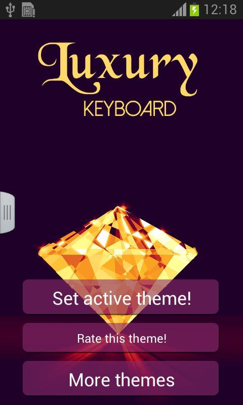 Luxury Keyboard截图1