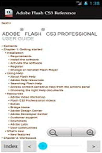 Flash CS3的参考截图2