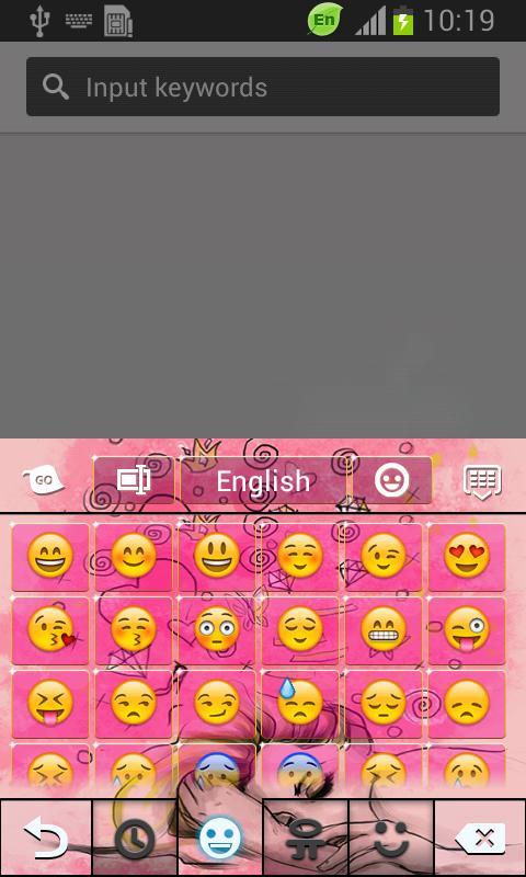 Pink Dreams Keyboard截图4