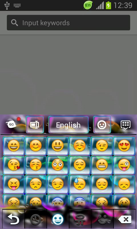 Color Bubbles Keyboard截图4