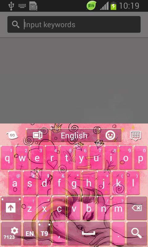 Pink Dreams Keyboard截图2