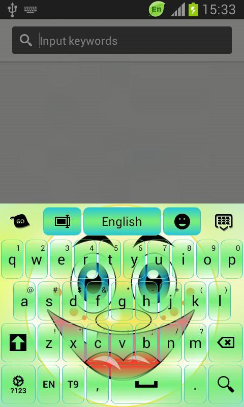 GO Keyboard Cute Sun截图1