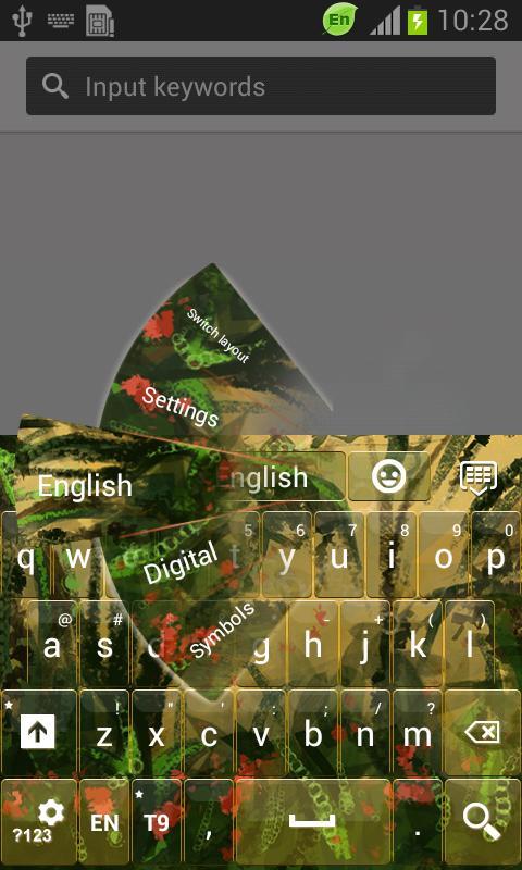 Tropical Jungle Keyboard截图3