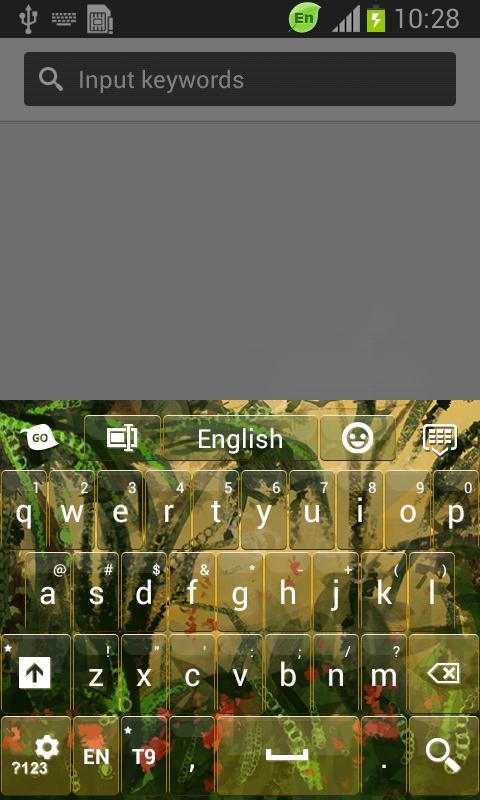 Tropical Jungle Keyboard截图2