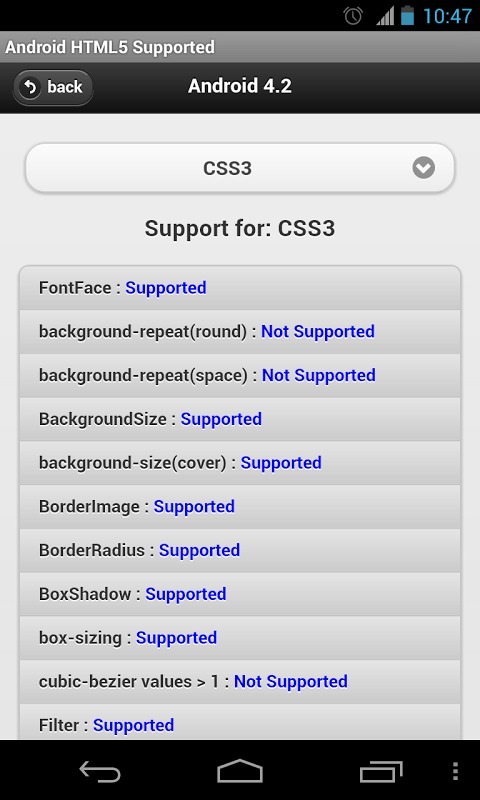 Android HTML5 Supported截图2