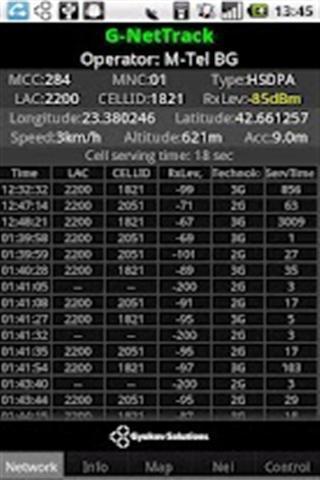 G-NetTrack截图1