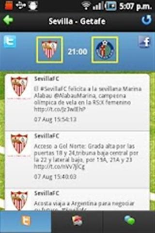 Liga Tweets截图2