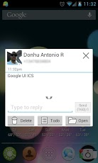 GoogleUI ICS免费GO短信主题截图3