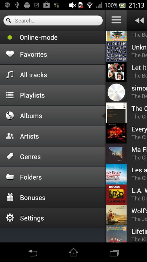 10tracks Cloud Music Player截图3