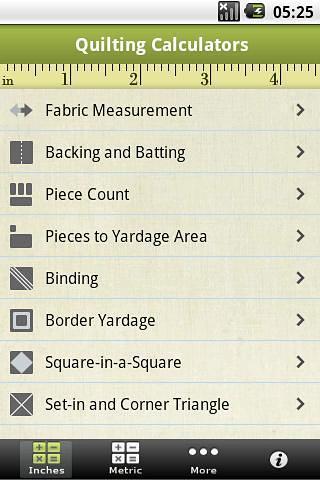 Quilting Calculators截图4