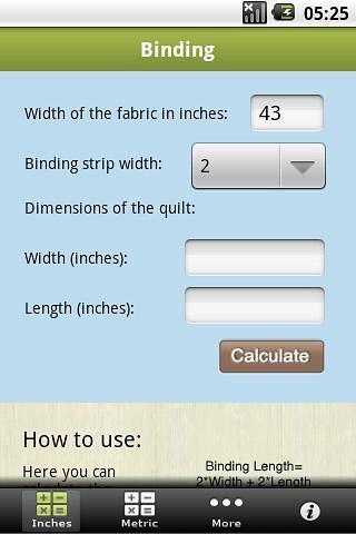 Quilting Calculators截图5