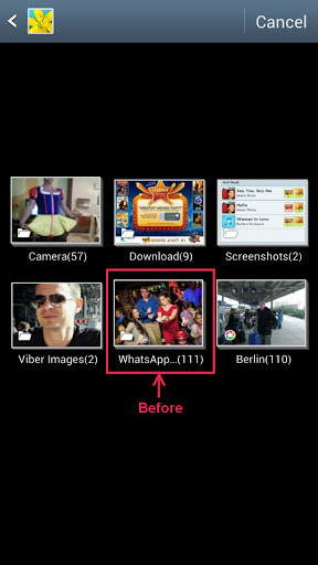 Whatsapp Images Hide截图2