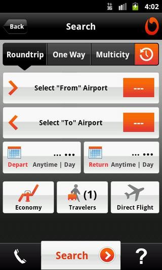 CheapOair Flight Search截图2