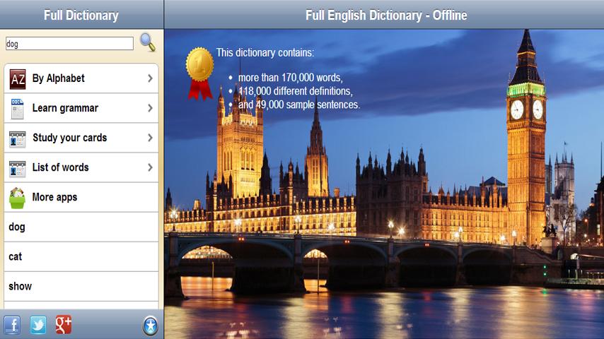 English Dictionary - Offline截图5