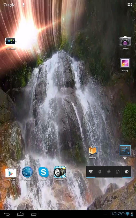 3D Waterfall Mars Effect Free截图9