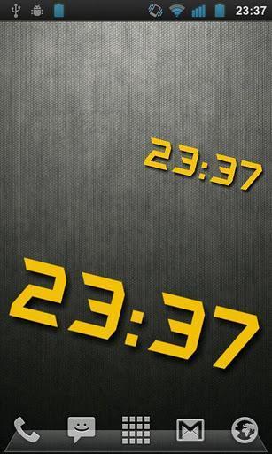 Q时钟 ClockQ - digital clock widget截图3