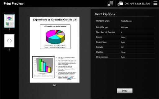 Dell Mobile Print截图1