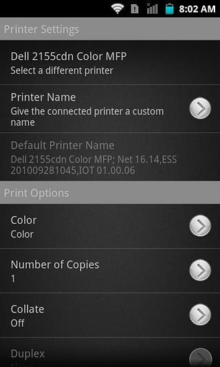 Dell Mobile Print截图3