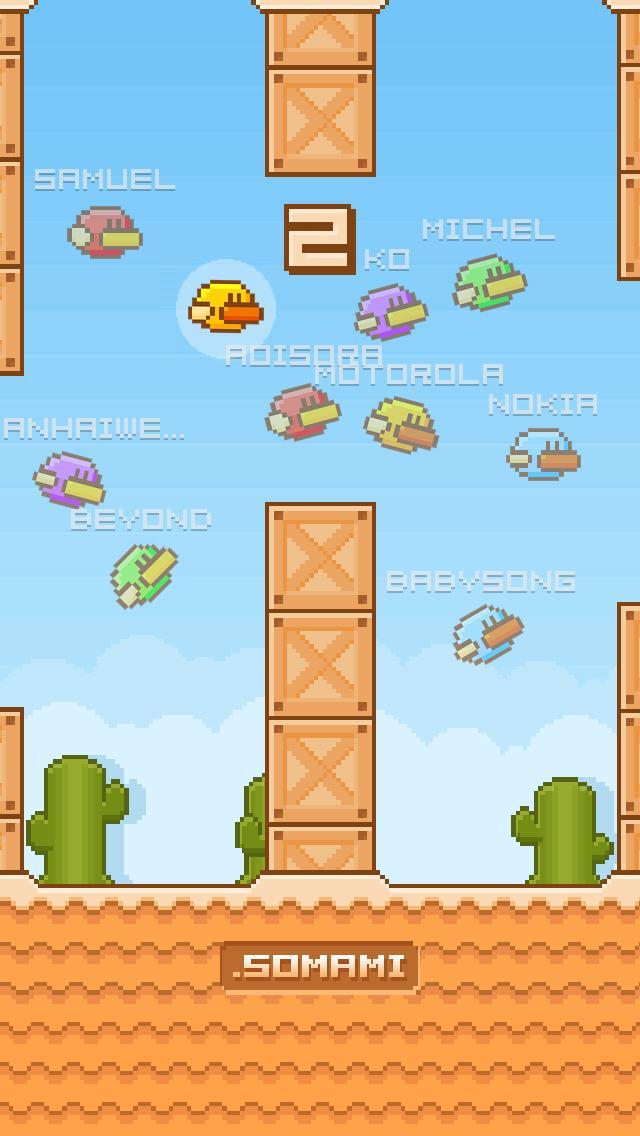 Flappy Birdie MMO截图1