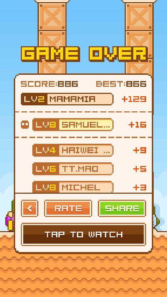 Flappy Birdie MMO截图2