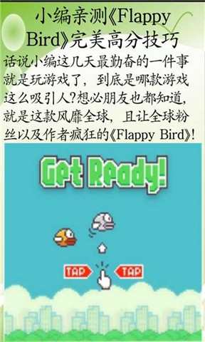 FlappyBird攻略截图1