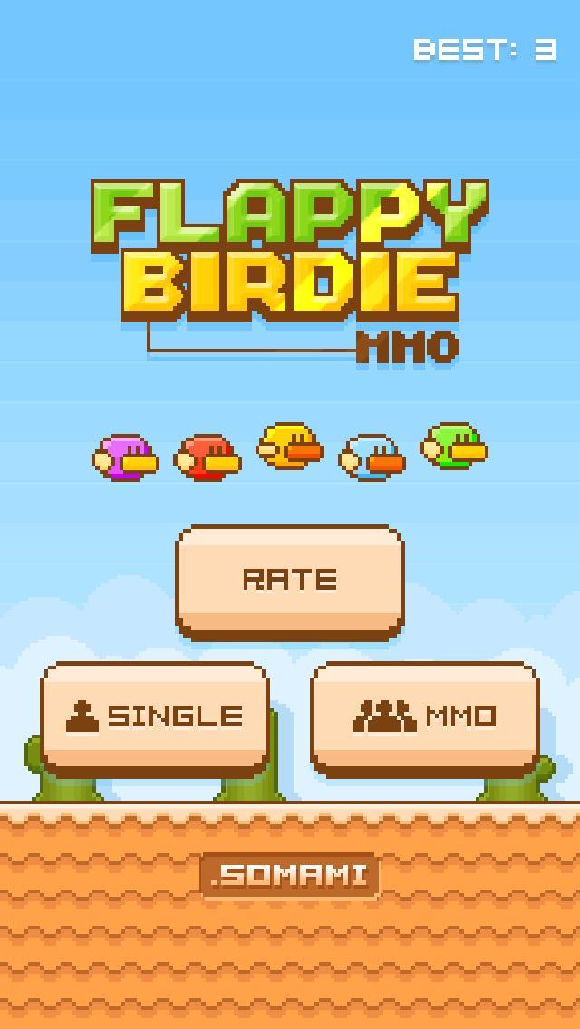 Flappy Birdie MMO截图3