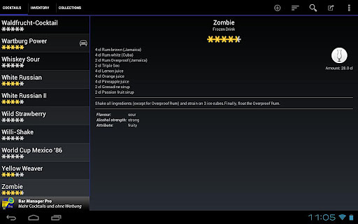 Bar Manager - Cocktail App截图4